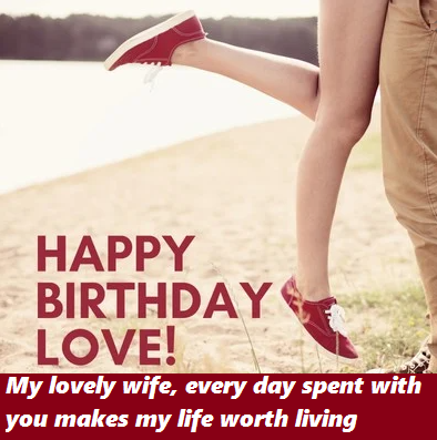Happy Birthday Sayings Quotes For Wife