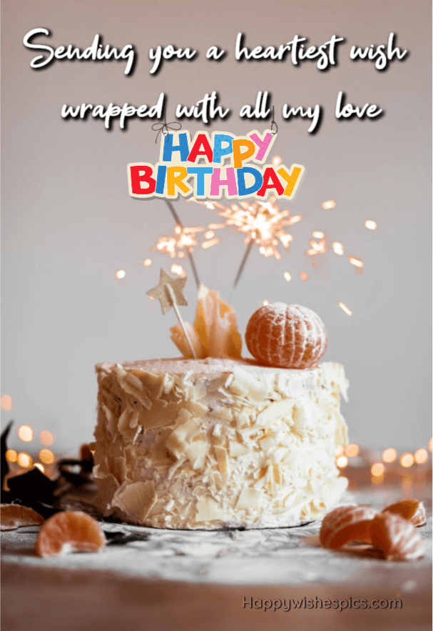 Happy Birthday Wishes Cake