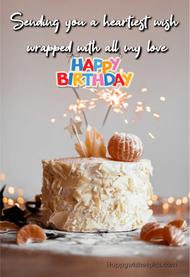 Birthday Cake Wishes Images