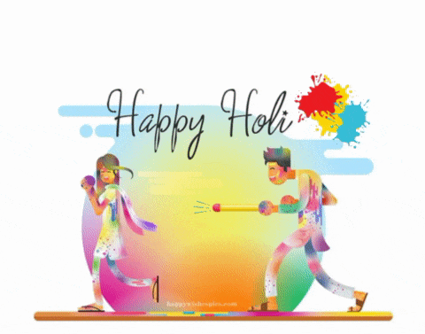 Happy Holi Gif Images Wishes