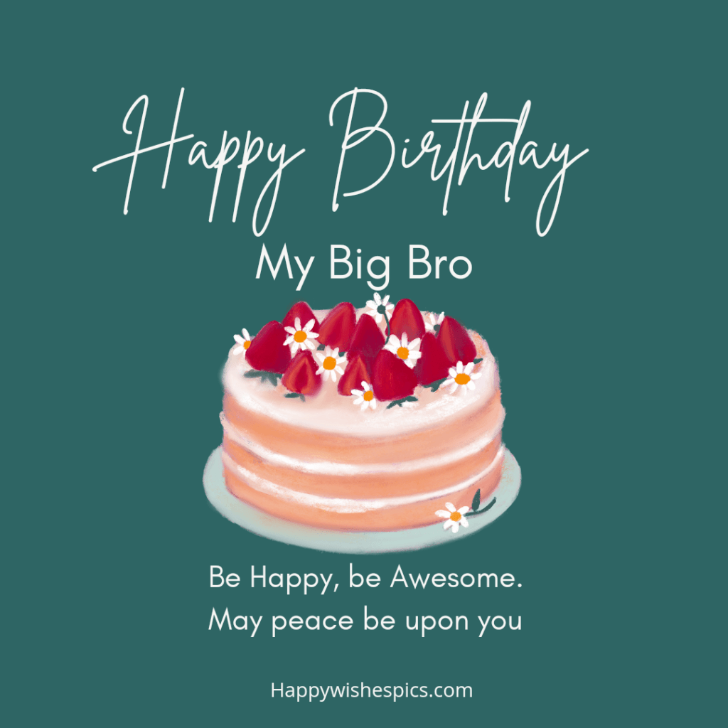 Birthday Wishes For Brother