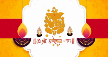 Happy Ganesh Chaturthi Gif Animated