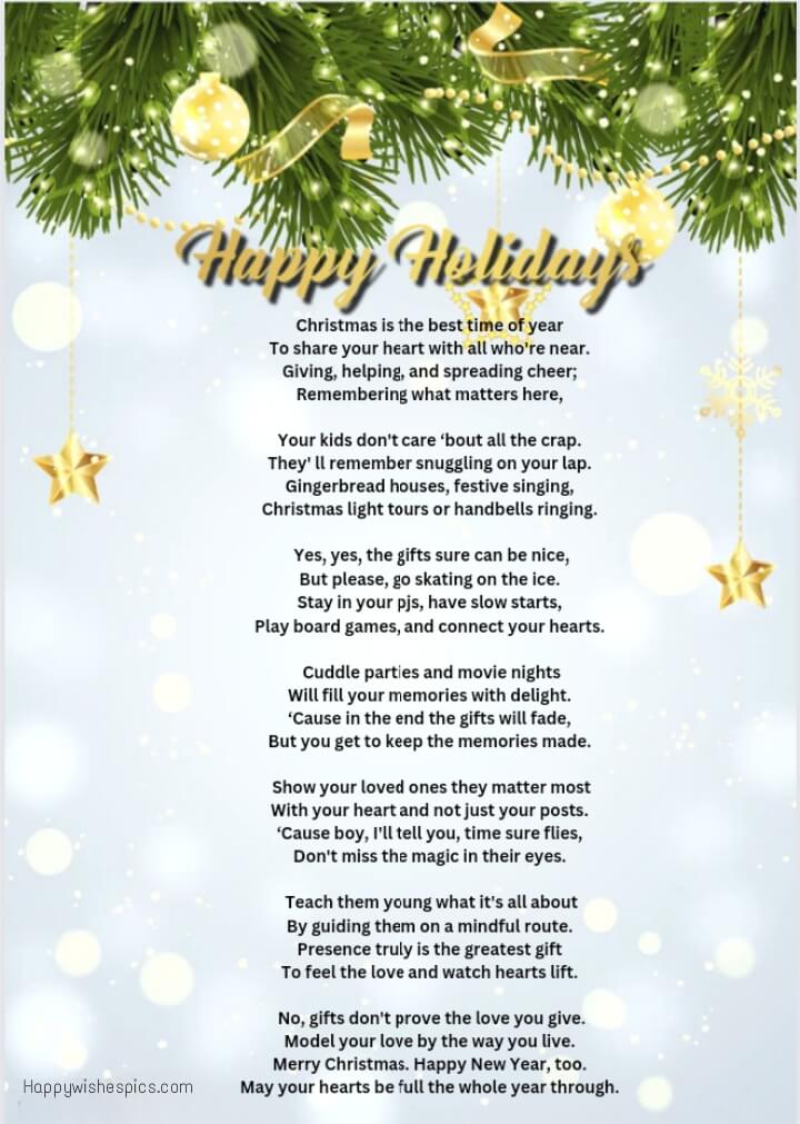 Christmas Season Poems