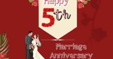 5th Marriage Anniversary