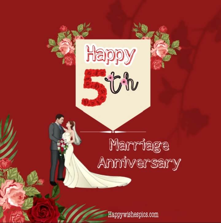 5th Marriage Anniversary