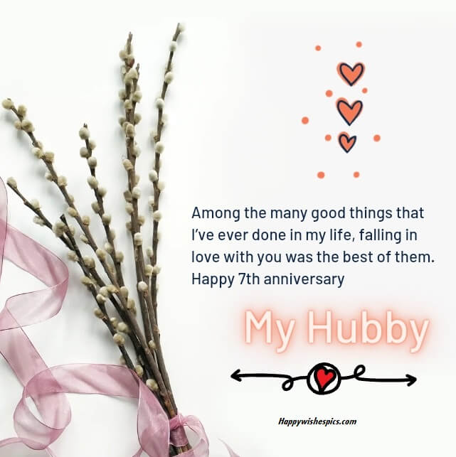 7th Marriage Anniversary Wishes For Husband