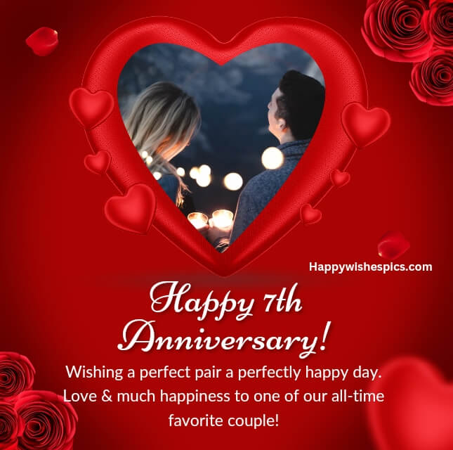 Happy 7th Marriage Anniversary Best Wishes Wishes Pics, 49% OFF