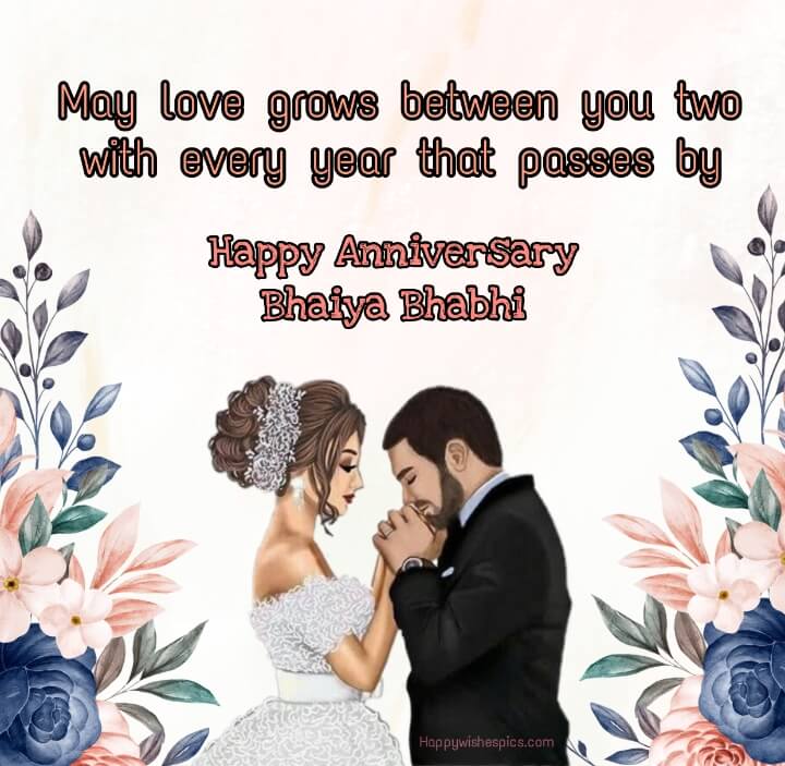 Bhaiya Bhabhi Marriage Anniversary Wishes