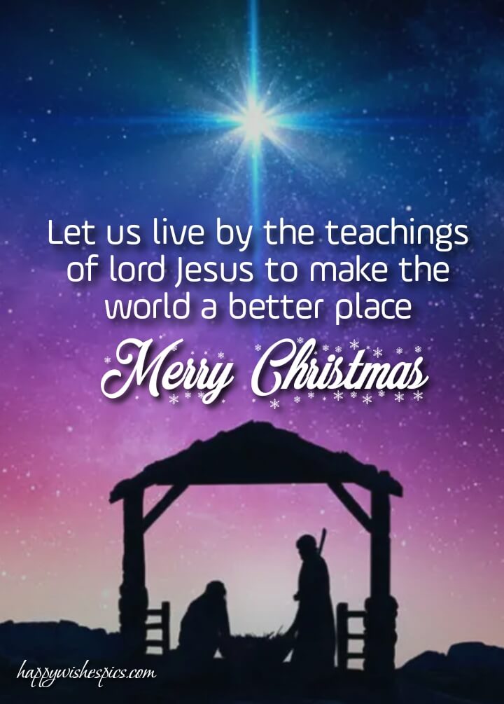 Christian Merry Christmas Wishes