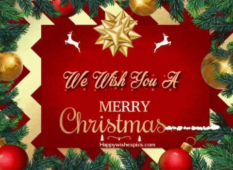 Happy Christmas Animated Gif Images | Wishes Pics