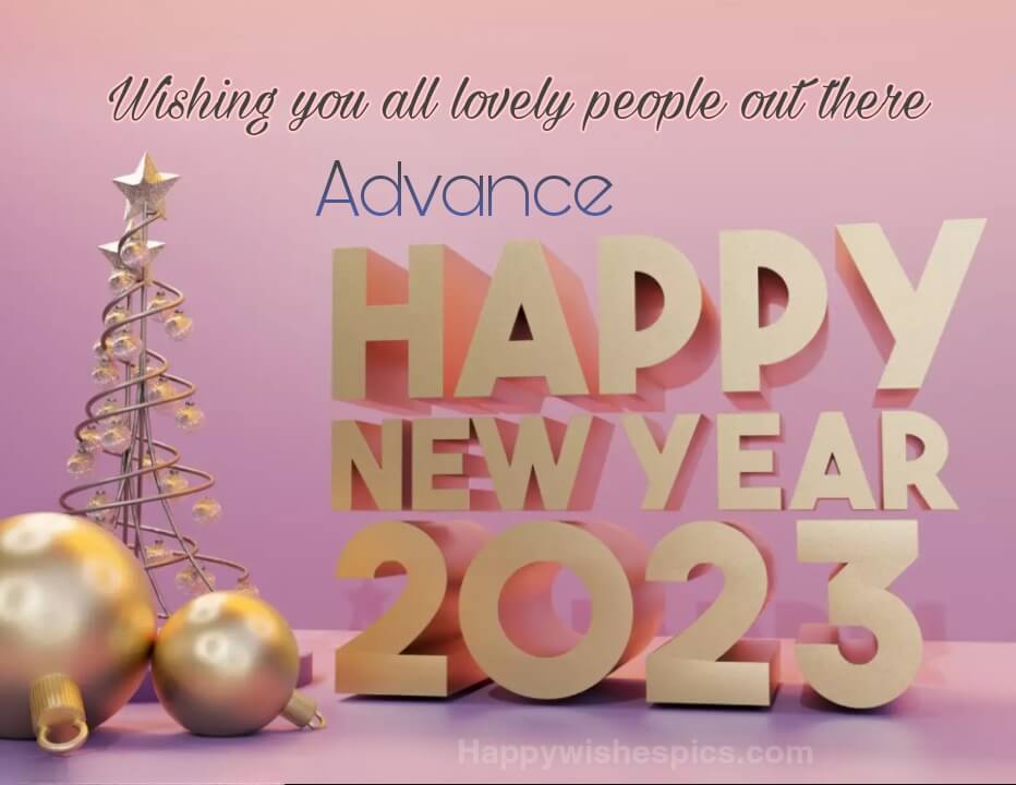 Happy New Year Advance 2023