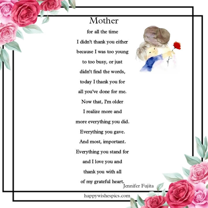 Happy Mother's Day Poem 2023