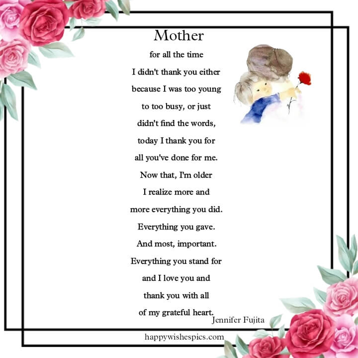 Happy Mother’s Day 2023 Beautiful Poems | Wishes Pics