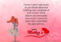 Touching Message For Mothers Day