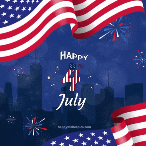 USA Happy 4th Of July Gif 2023