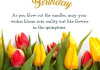 Beautiful Floral Birthday Wishes Images