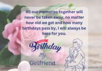 Touching Birthday Wishes For Girlfriend