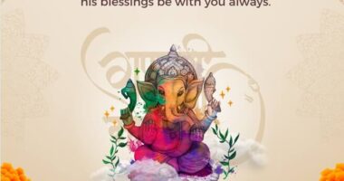 Happy Ganesh Chaturthi Quotes Text In English