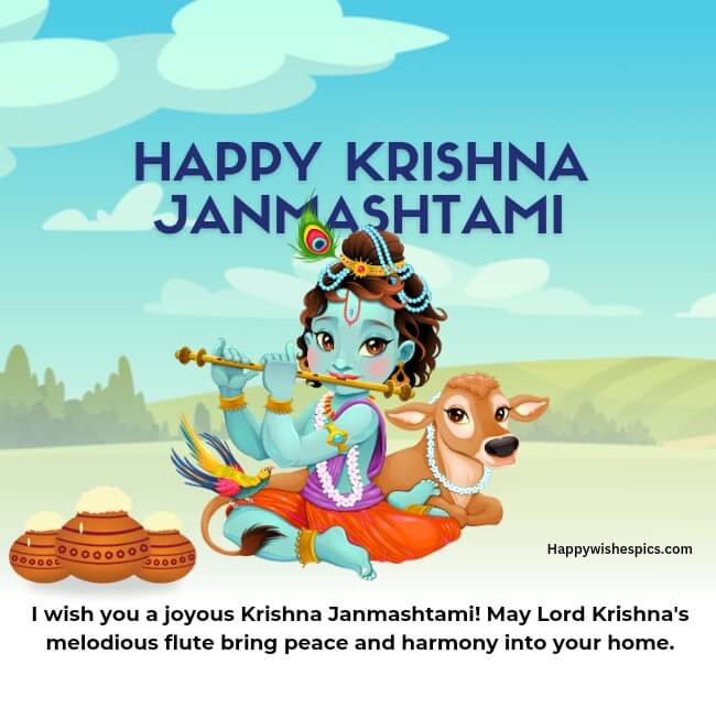 Happy Janmashtami Wishes Images 2023