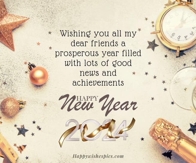 Happy New Year 2024 Messages Images For Friends