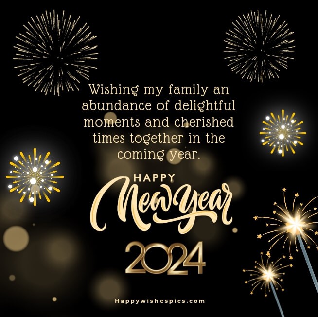 Happy New Year 2024 Wishes Images For Family
