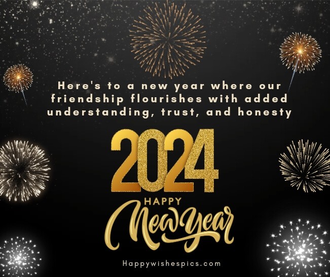 Happy New Year 2024 Wishes Images For Friends