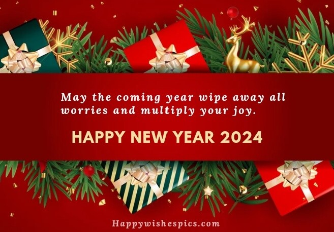 Happy New Year Wishes 2024 Text Images