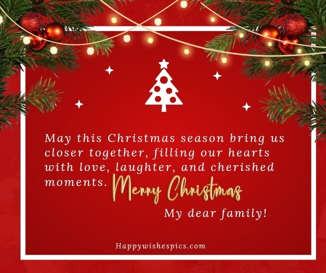 Merry Christmas 2023 Messages For Family