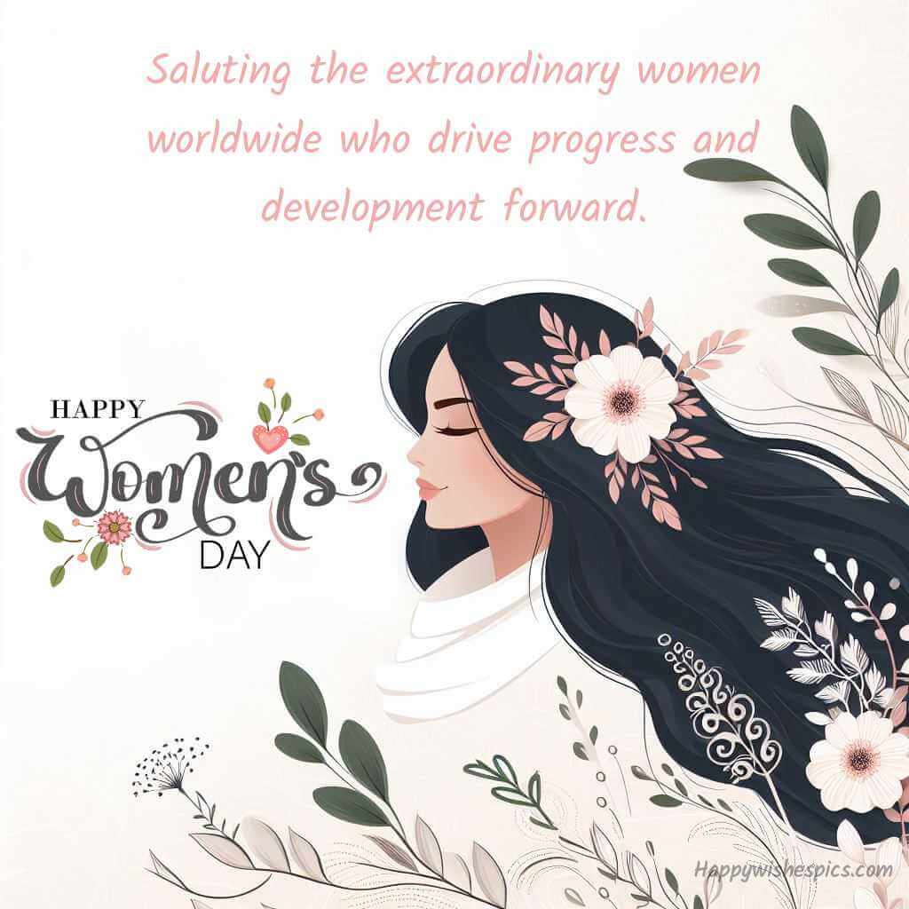 Happy Women's Day 2024 Wishes Status Images
