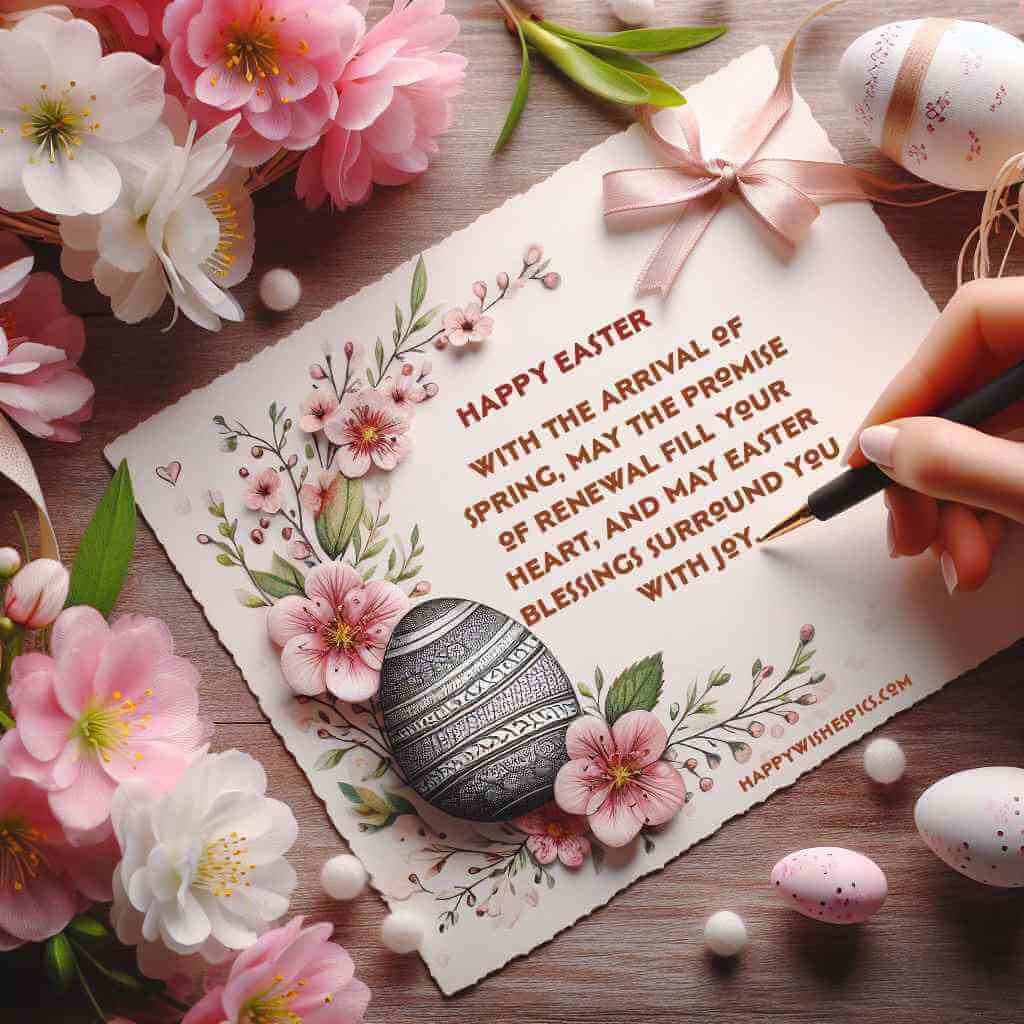 Happy Easter 2024 Wishes In English