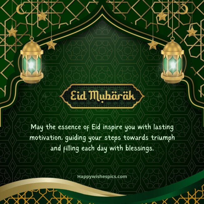 Happy Eid Mubarak 2024 Quotes In English