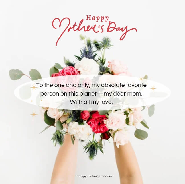 Mother's Day 2024 Wishes In English